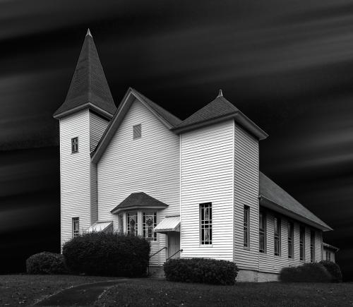 Advanced Monochrome 2nd -Andrew's Chapel 1912-Jerry Frost