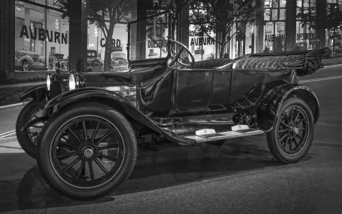 Advanced Monochrome-1st-Journey Through History-1916 Dodge Touring Car-Jerry Frost