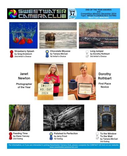 December 2024 (Artist's Choice & Outing)